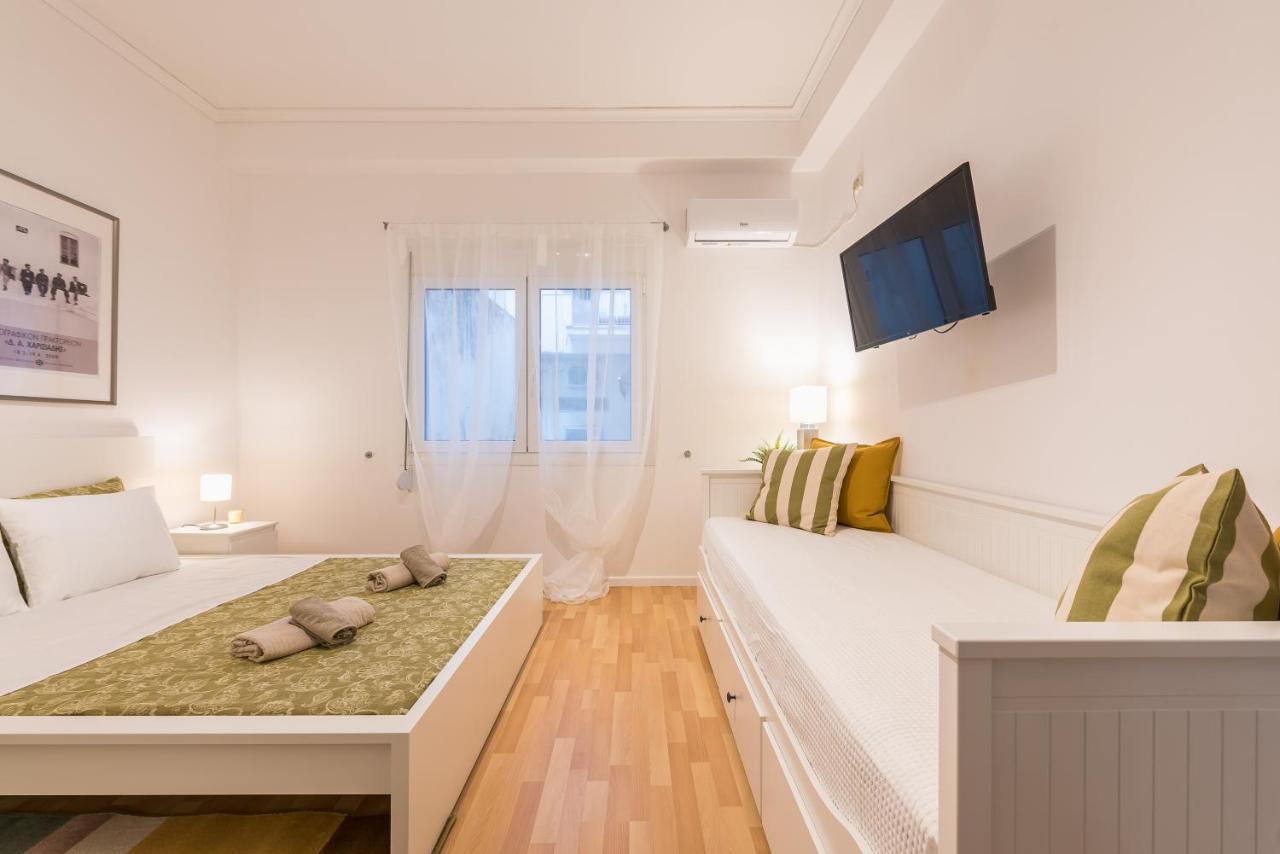 Apartment At Megaro Mousikis St Semi Basement 1Bed 2 Pers 雅典 外观 照片